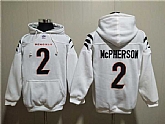 Men's Cincinnati Bengals #2 Evan McPherson White Pullover Hoodie,baseball caps,new era cap wholesale,wholesale hats